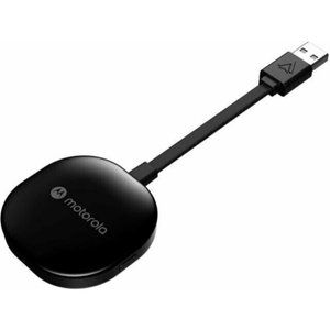 Motorola MA1 Wireless Car Adapter for Android Auto engineered by Google, Black